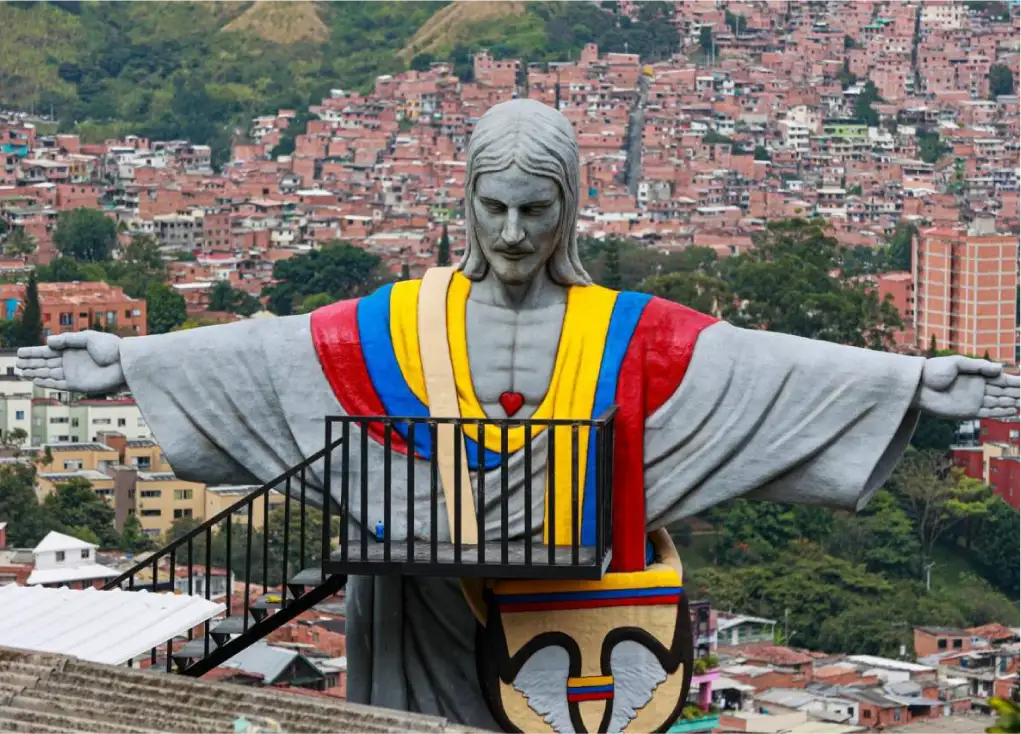 Cristo de la comuna 13